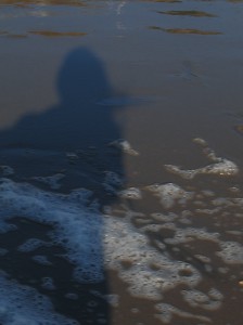 shadow on beach Nov 09
